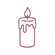 Shiva candle